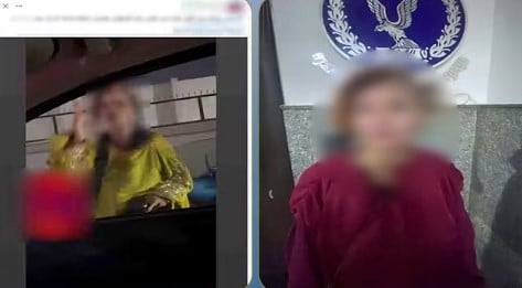 القبض على سيدة لعملها كمنادي سيارات دون ترخيص في القاهرة