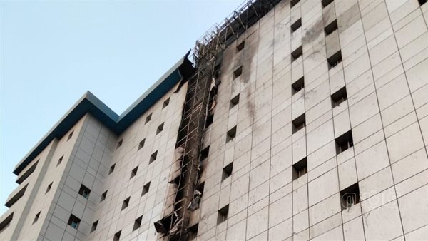 حريق يندلع في مبنى محميات إمبابة والنيابة تحقق في الأسباب