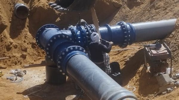 تنفيذ مشروعات المياه والصرف الصحي بأكتوبر الجديدة يشهد تقدمًا ملحوظًا