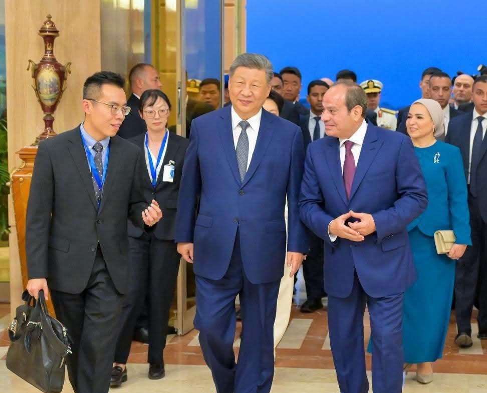 السيسي وجينبينج يعلنان عن المرحلة الثالثة من المنطقة الصناعية بقناة السويس