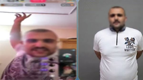 القبض على عاطل أساء الأدب في بث مباشر لزيادة المشاهدات