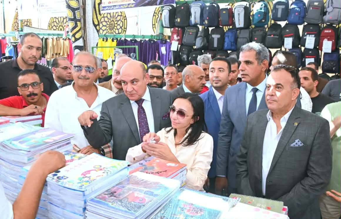افتتاح معرض "أهلاً مدارس" بالبحيرة بتخفيضات تصل إلى 25%