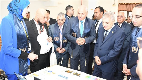 افتتاح معرض الابتكارات الطلابية بجامعة قناة السويس: رؤية جديدة للمستقبل