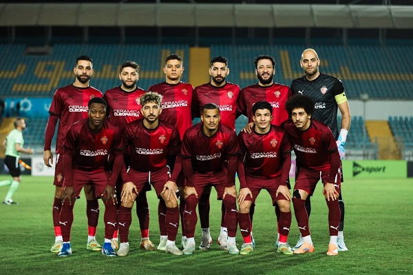 سيراميكا كليوباترا يستعد لمواجهة سموحة بتشكيل هجومي قوي