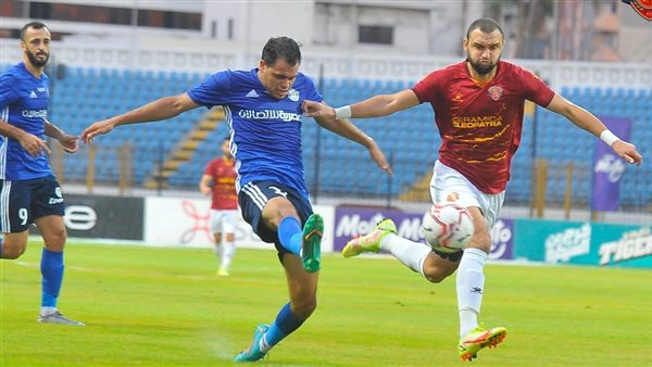 تعادل سلبي في مباراة سموحة وسيراميكا كليوباترا بالدوري المصري