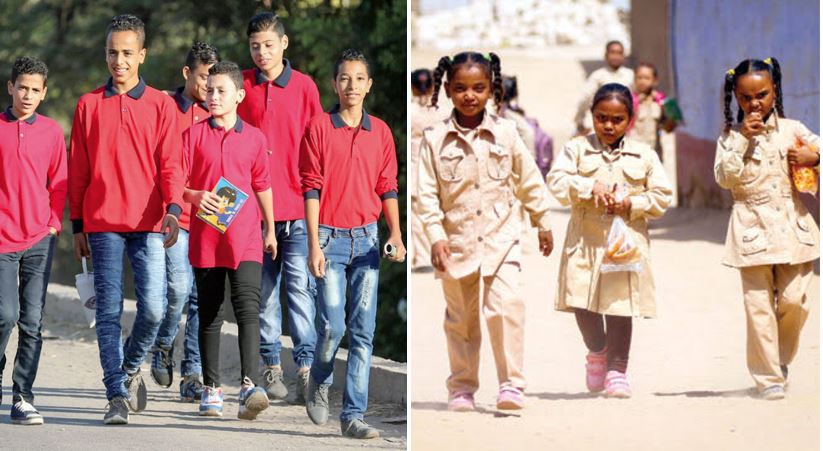 70 عامًا من حكايات الزي المدرسي: من المريلة التقليدية إلى اليونيفورم الحديث