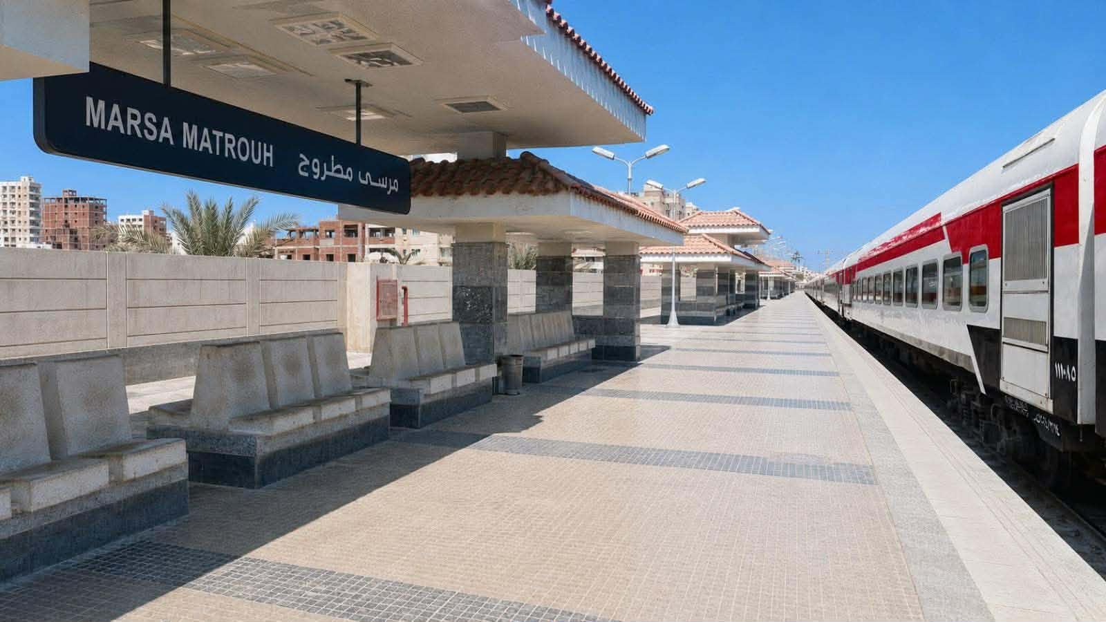 إيقاف تشغيل القطارات الصيفية على خط القاهرة-مرسى مطروح اعتبارًا من سبتمبر