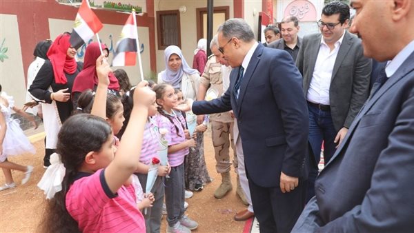 افتتاح مدرسة الشهيد شريف طلعت إبراهيم بالزقازيق احتفالًا بالعيد القومي