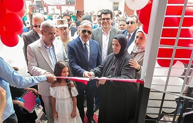 محافظ الشرقية يفتتح مدرسة الشهيد شريف طلعت بتكلفة 28 مليون جنيه