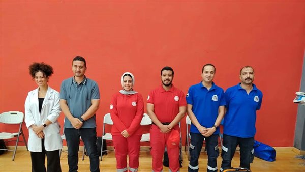 الهلال الأحمر المصري يضمن سلامة المشاركين في دورة الألعاب الأفريقية للجامعات
