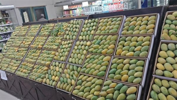 ارتفاع وانخفاض في أسعار المانجو بسوق العبور اليوم