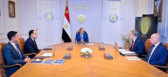 الرئيس السيسي يوجه بسحب الأراضي غير المستغلة لتعزيز الاستثمارات الصناعية