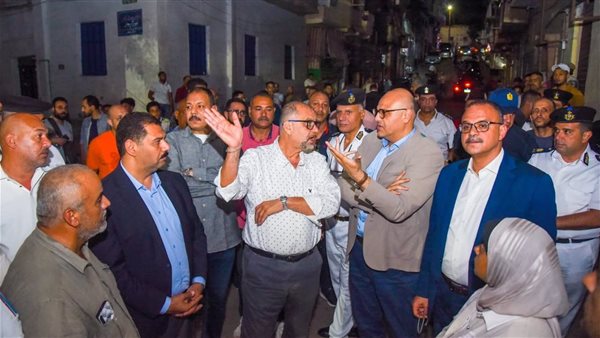 إجراءات عاجلة لإخلاء عقار أمبروزو المائل بالإسكندرية