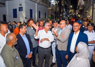 تضامن الإسكندرية يتحرك ميدانيًا لتقديم الدعم للأسر المتضررة من العقار المخالف