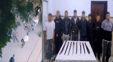 القبض على 8 أشخاص إثر مشاجرة عنيفة بالأسلحة البيضاء في الشرقية