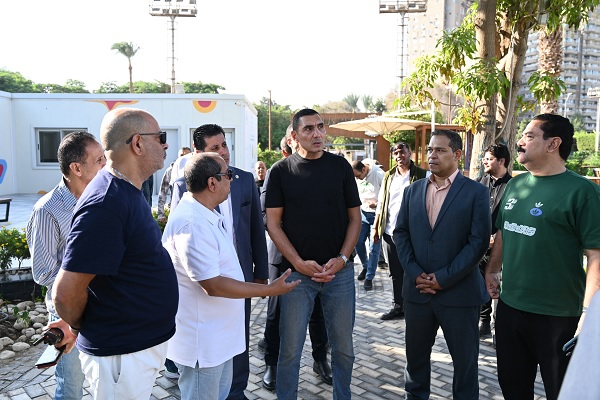 وزير الرياضة يزور مركز التنمية الشبابية بالجزيرة لمتابعة الخدمات المقدمة