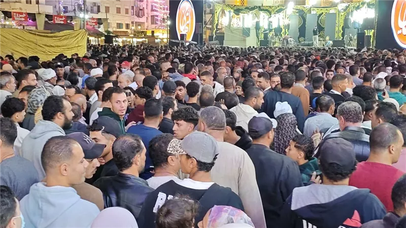 احتفالات مبهجة بمولد السيد البدوي في طنطا وسط أجواء روحانية
