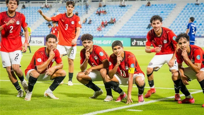 منتخب ناشئي الفراعنة يتقدم على اليمن 2-0 في كأس الخليج