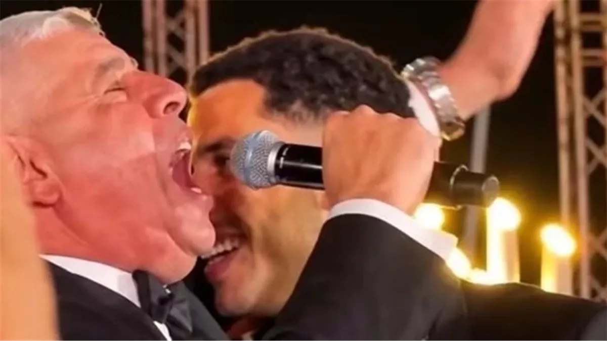شوبير يستعيد ذكريات عادل إمام في حفل زفاف نجله مصطفى