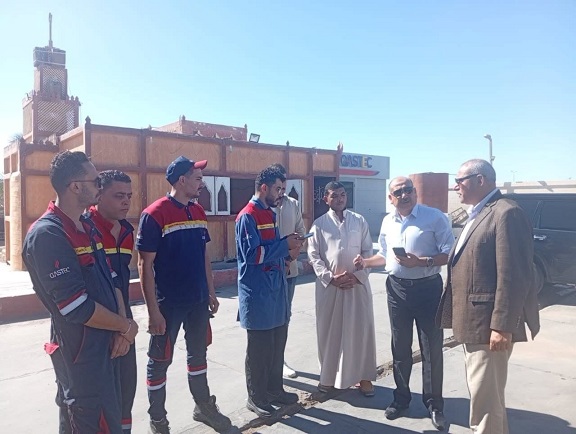 جنوب سيناء تطلق خدمات الغاز الطبيعي للسيارات في مدينة الطور