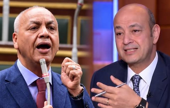 سجال حاد بين عمرو أديب ومصطفى بكري حول تعديل الدستور وعودة السيسي