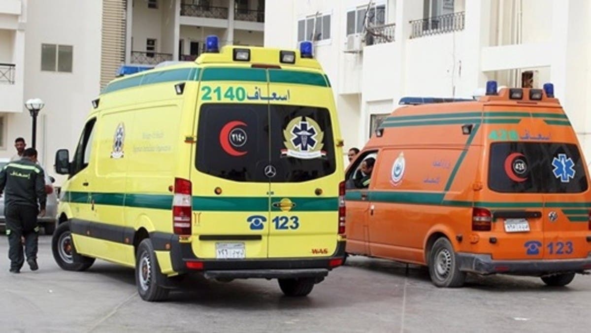إصـ ـابة 7 أشخاص في حـ ـادث تصـ ـادم بين سيارة ربع نقل وأخرى ملاكي بصحراوي المنيا