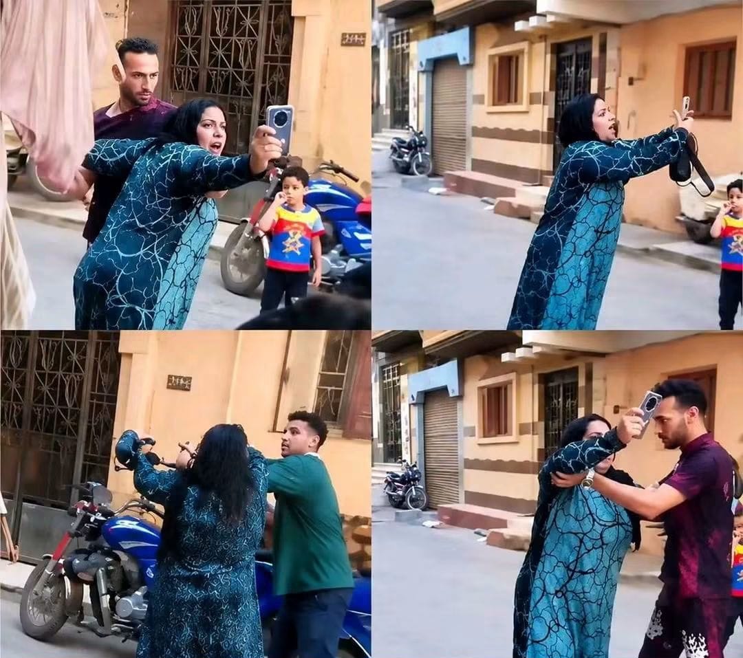 سيدة تعتدي على شخص بالزقازيق ثم توثّق الواقعة وتدّعي اعتداءه عليها