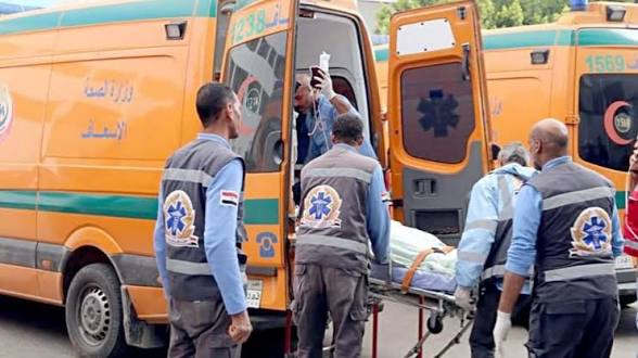 مصـ ـرع شخصين في تصـ ـادم دراجة بخارية وجرار زراعي بالمنيا